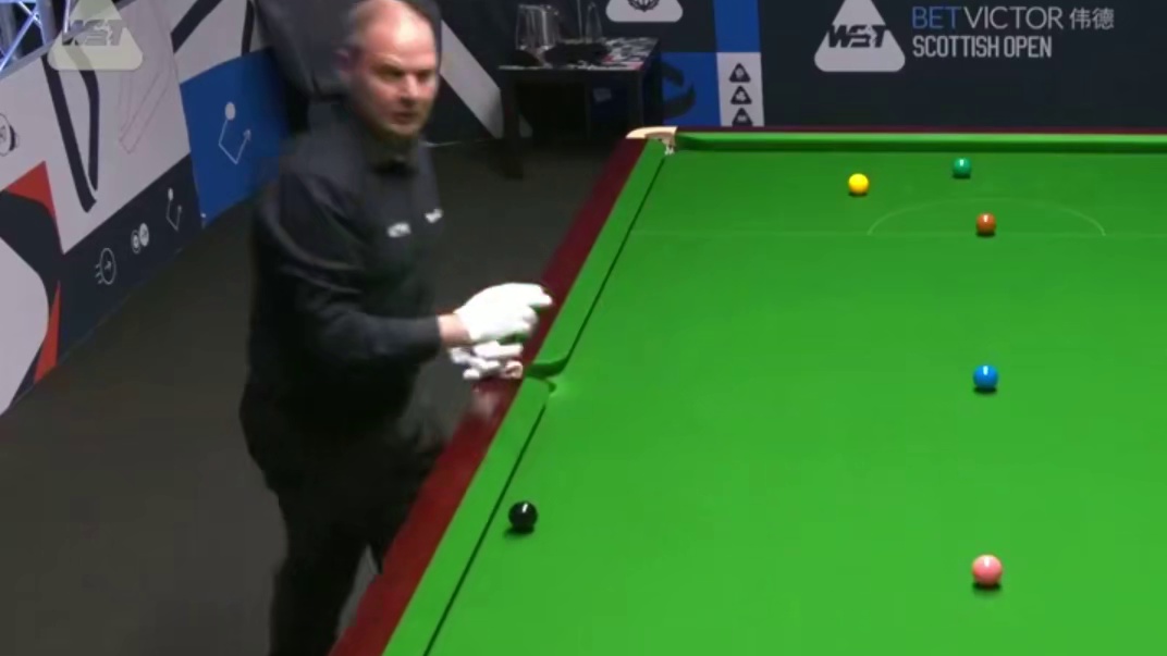 2025斯诺克苏格兰公开赛：肖国栋vs霍尔特