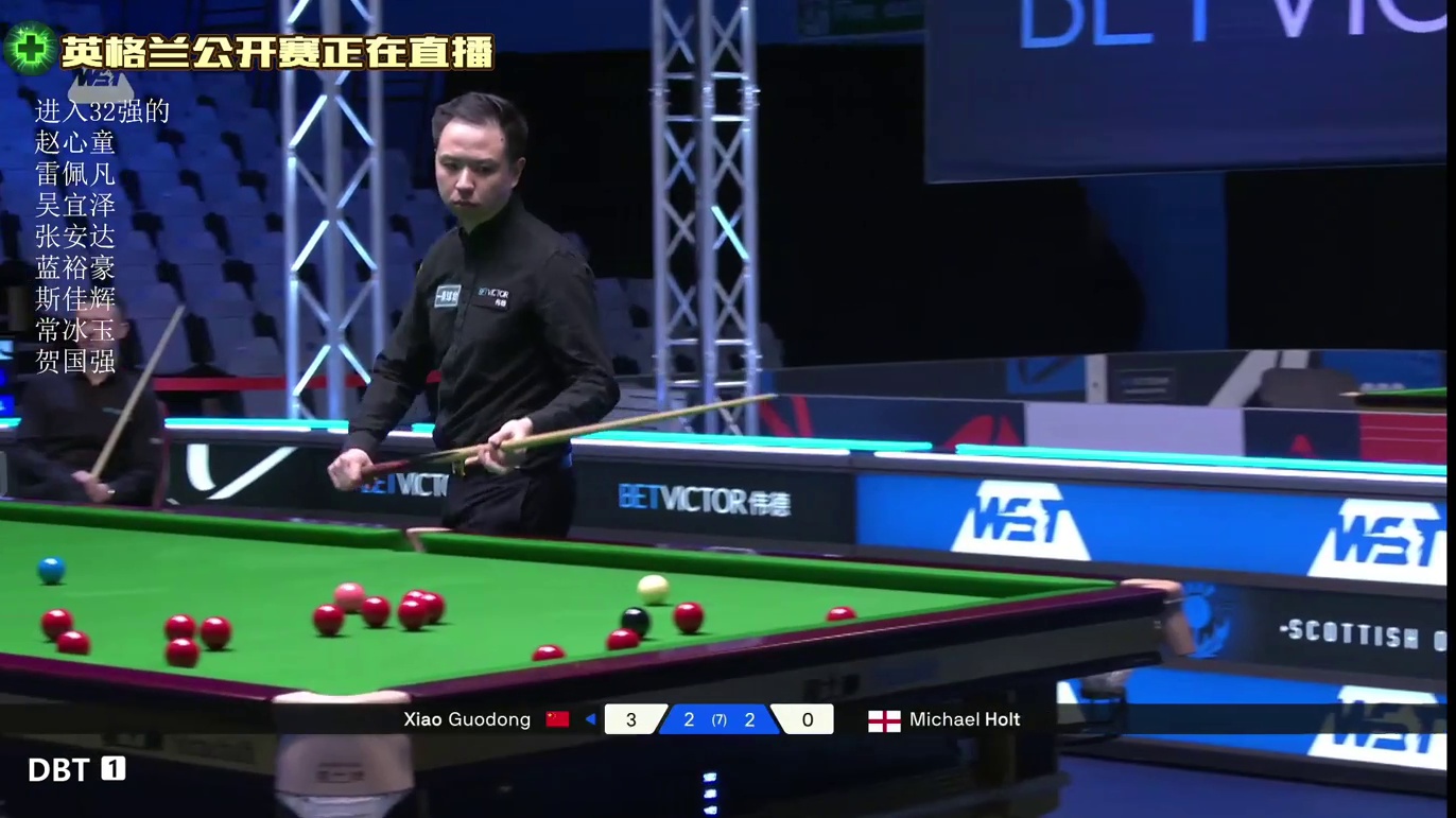 正在直播2025苏格兰公开赛肖国栋