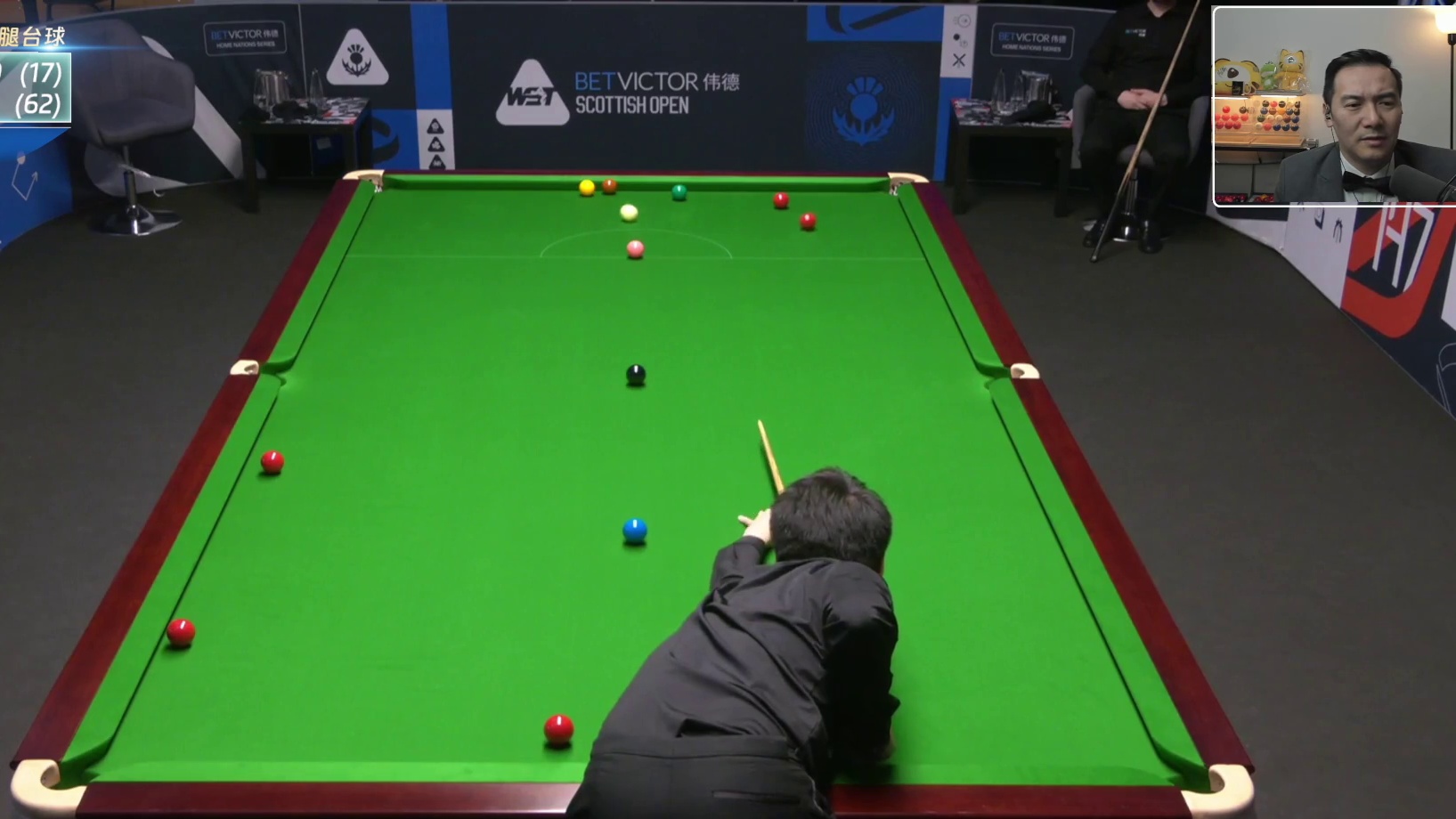 【清台】周跃龙vs克雷吉丨苏格兰公开赛R1-克雷吉第二局上手清台