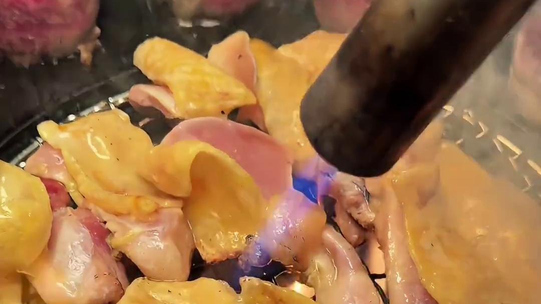 属于两广人的烤肉！炭烤黄油鸡谁懂这一口好吃的程度！