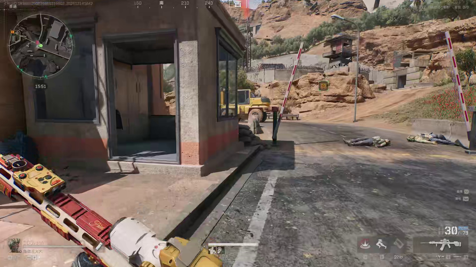 三角洲航天老太的M700超长大弹鼓打我真的是太带派了