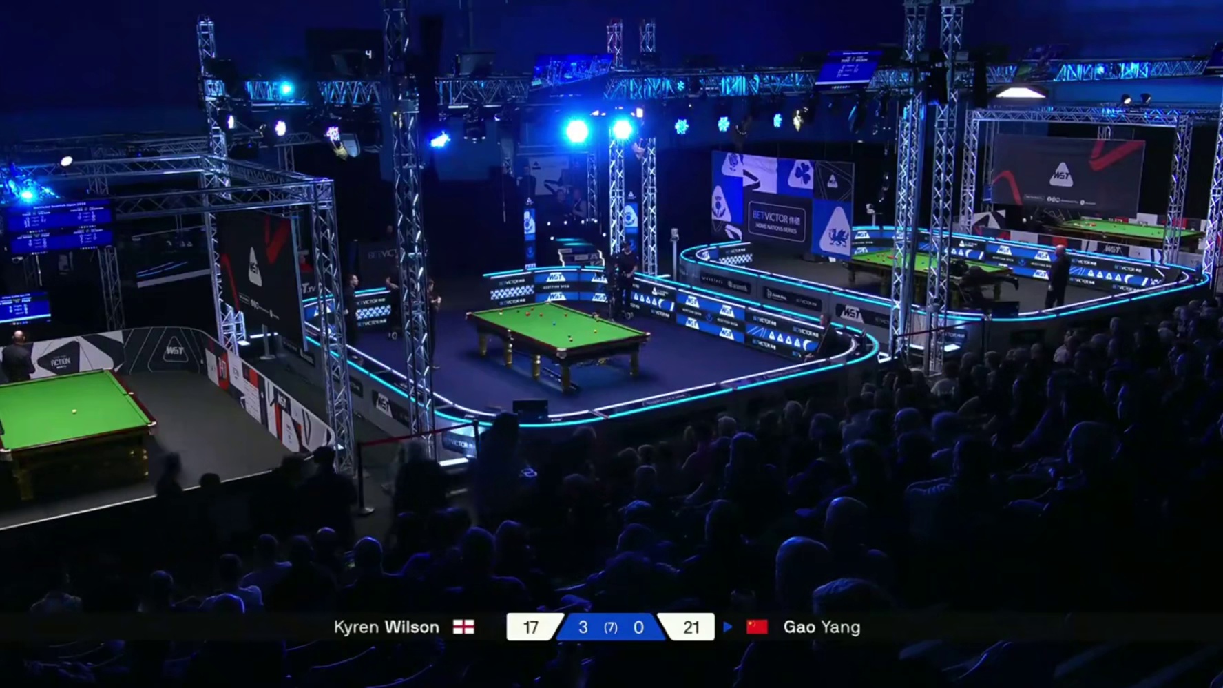 2025斯诺克苏格兰公开赛：威尔讯vs高阳