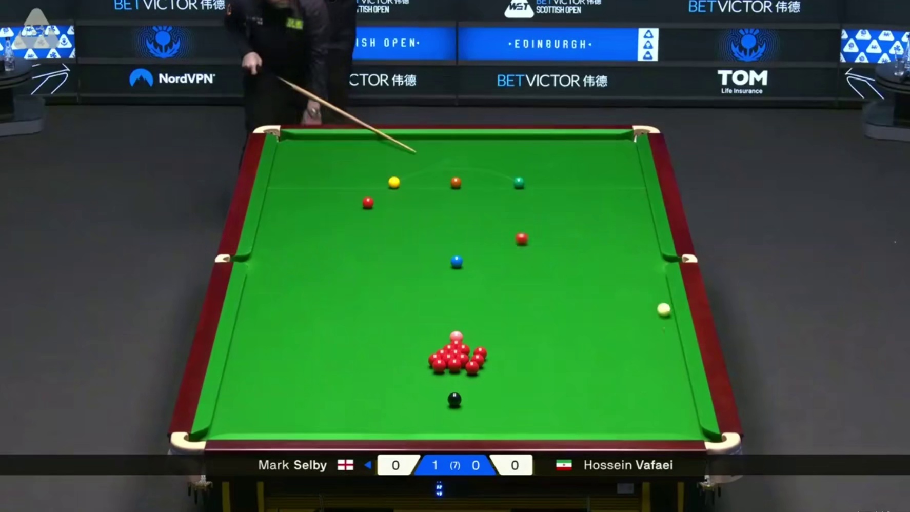2025斯诺克苏格兰公开赛：瓦菲vs塞尔比