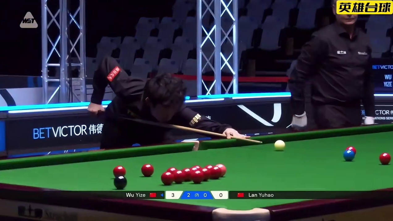 最新比赛，德比之战吴宜泽完全打嗨了，细腻围球单杆破百直取赛点！