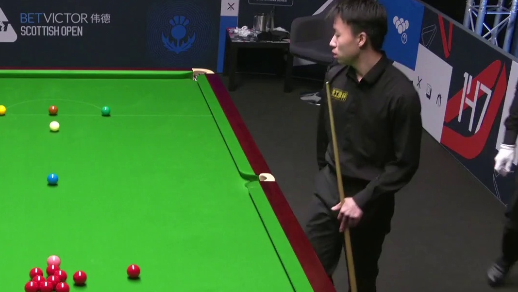 大卫-吉尔伯特VS江俊 苏格兰公开赛第二轮 第7局 