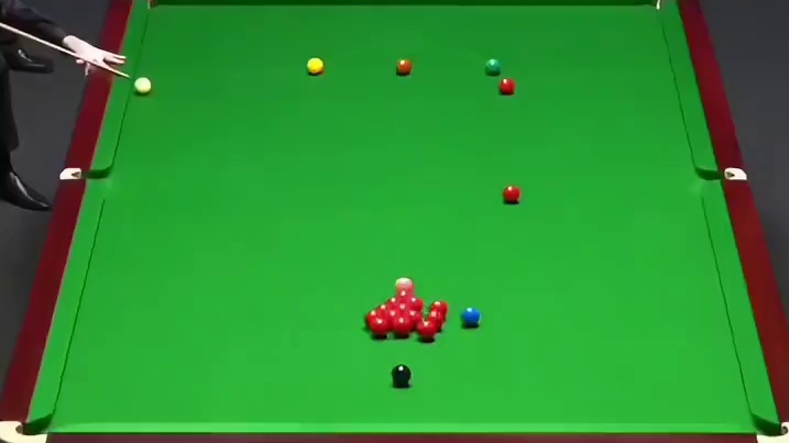 赛大师无敌状态延续 更多斯诺克资讯请关注微博账号：世界斯诺克