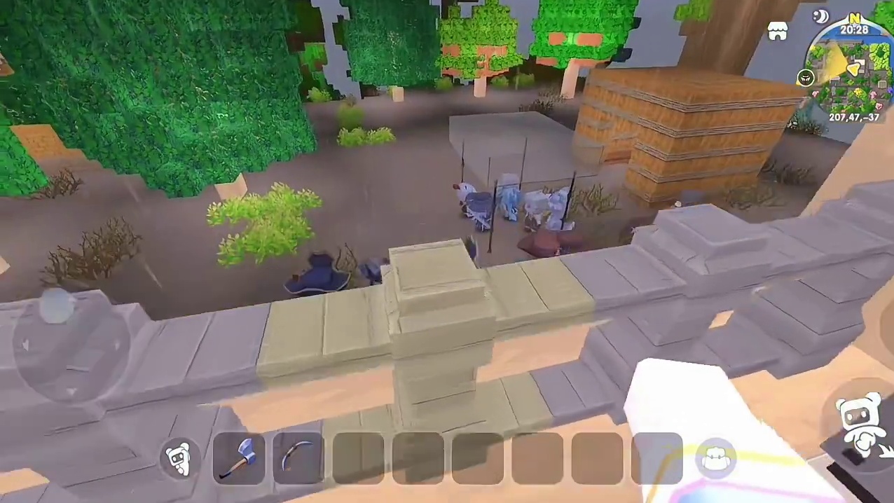 迷你世界：末日酸雨…小镇的恶霸来打劫