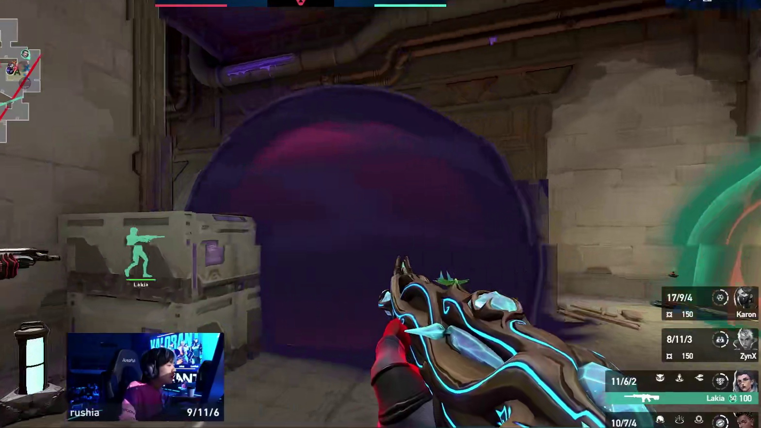 rushia狂徒三杀再夺一分！！！