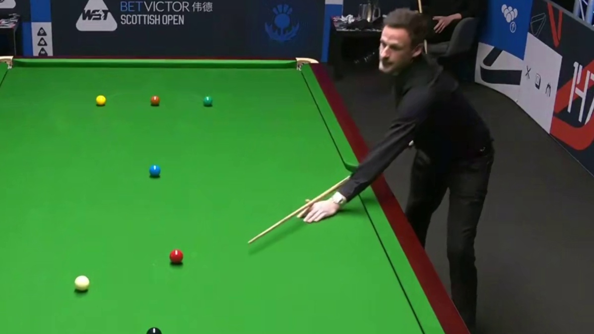 2025斯诺克苏格兰公开赛：江俊vs吉尔伯特