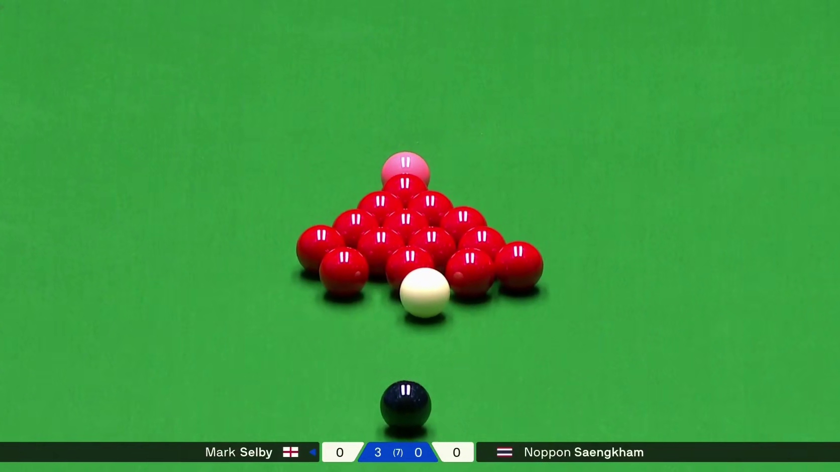 2025斯诺克苏格兰公开赛：桑卡拇vs塞尔比