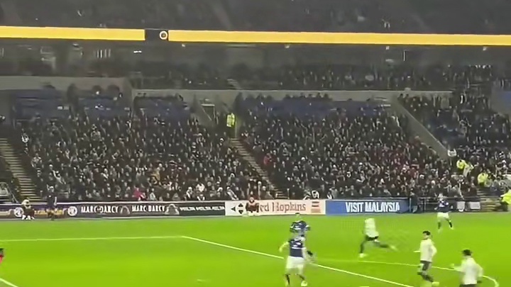 切尔西3-1加的夫城，加纳乔梅开二度庆祝动作