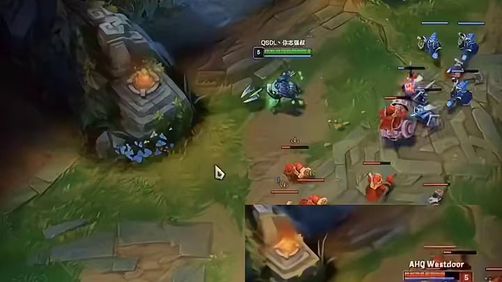 在LPL最低沉的那几年，闪电狼打破了LCK不可战胜的神话，名副其实抗H奇侠