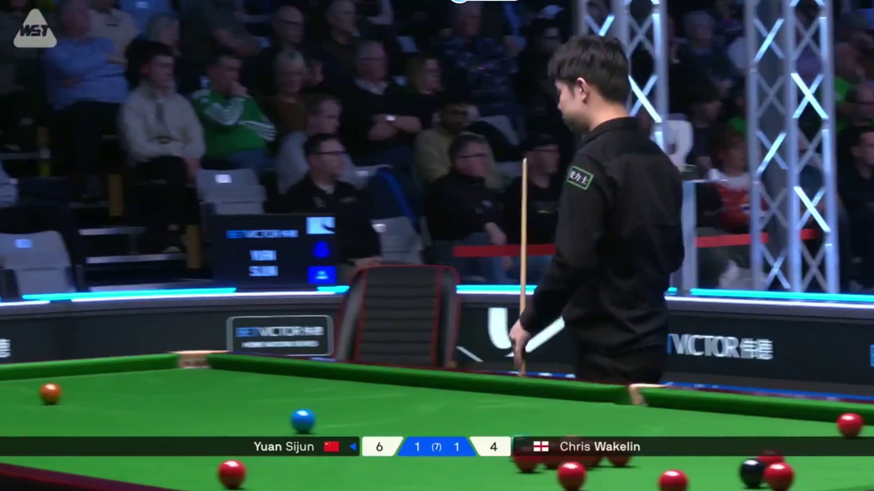 2025斯诺克苏克兰公开赛：袁思俊vs沃克林