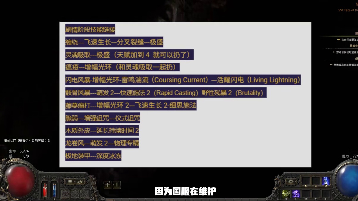 流放之路2:降临 0.4赛季国服 德鲁伊先知植物人开荒BD