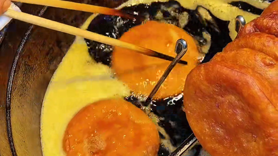 西安特色柿子糊踏，3块一个，用临潼火晶柿子做的