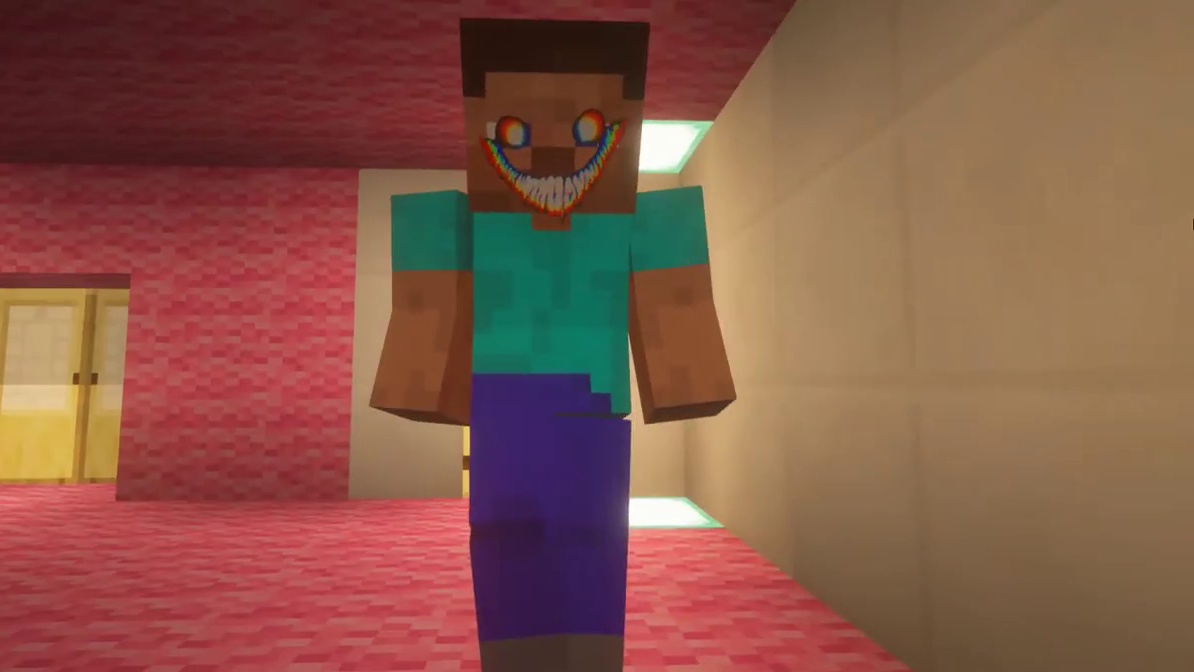 我的世界：发疯的史蒂夫！