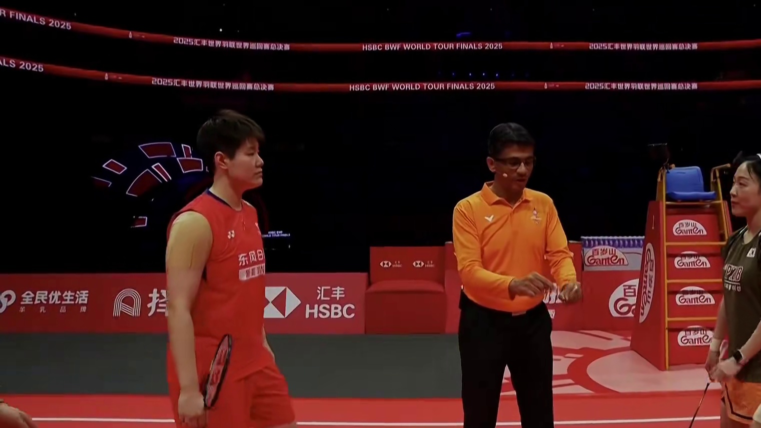 【回放】女双	金慧贞/孔熙容vs刘圣书/谭宁 小组赛 2025BWF世界巡回赛总决赛 清流