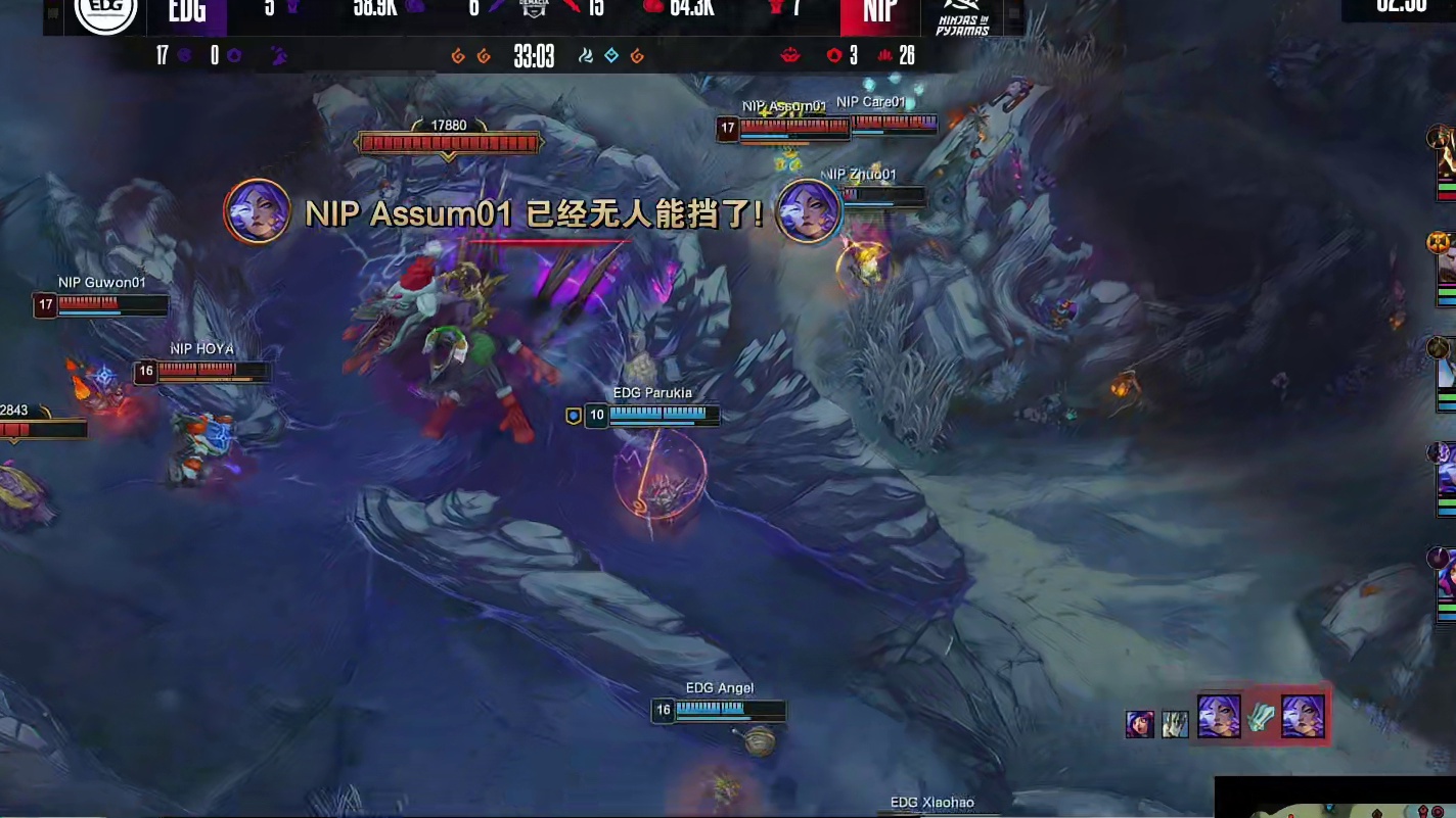 【第三局】Zhuo妮蔻开到Leave将其击杀