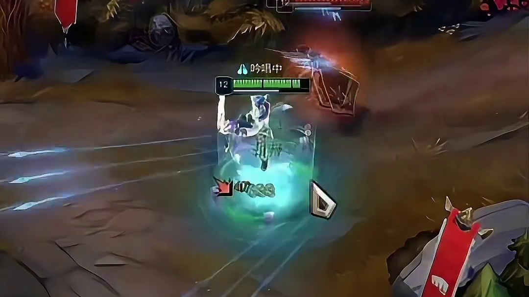 乌兹看到网友在峡谷中玩剑圣对抗寒冰，心动不已