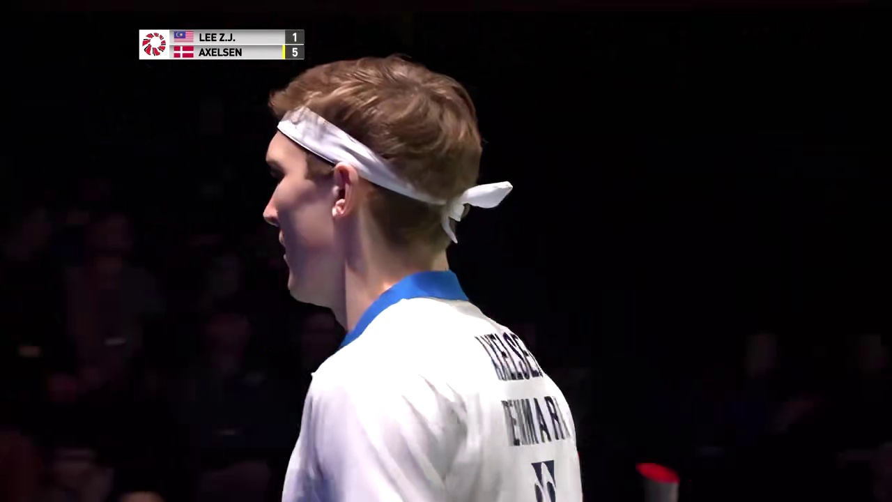 【4K羽毛球】杀疯了！李梓嘉 vs 安赛龙！ 2020全英公开赛 - 半决赛 #