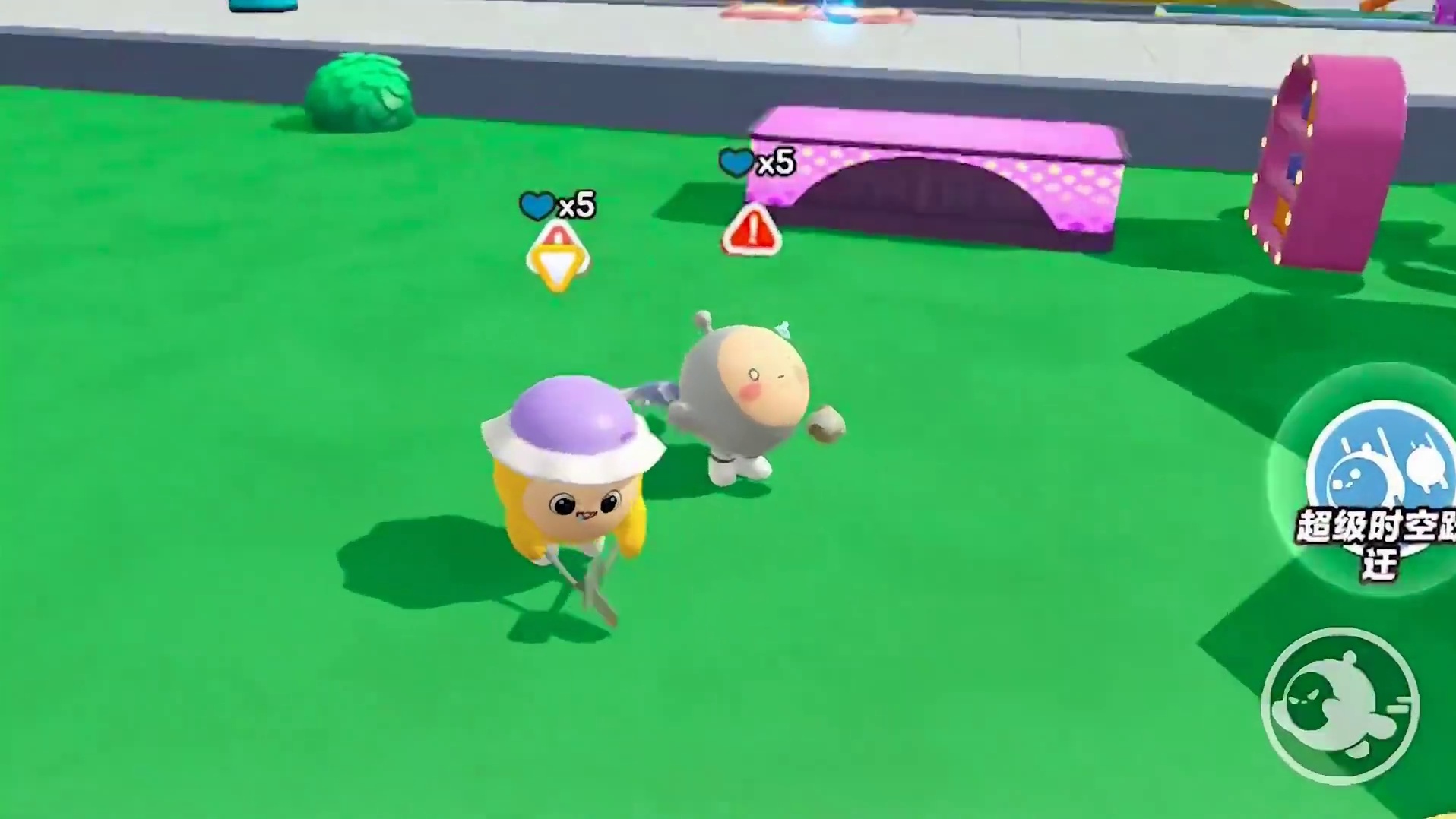 蛋仔派对：当我给敌人打信号，会发生什么呢？