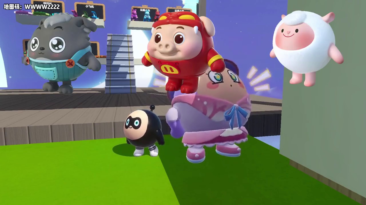 蛋仔派对：为什么爸爸妈妈只爱弟弟！不爱我？ 打卡一百张蛋仔地图