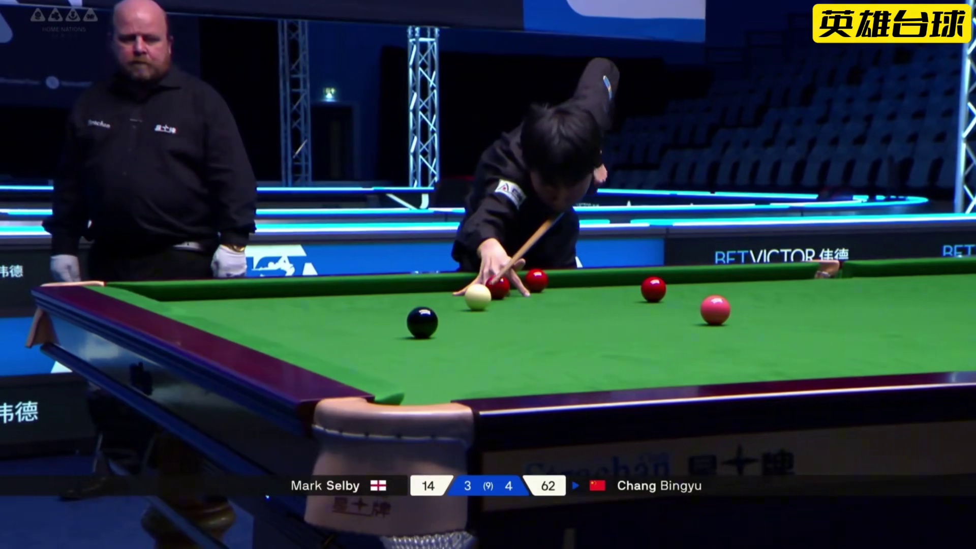 最新比赛，常冰玉连胜两局，超细腻处理单杆制胜5:3淘汰塞尔比，晋级四强！