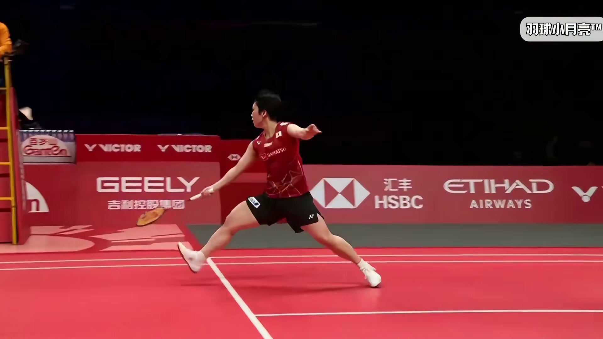 山口茜使出全力，差点没上10