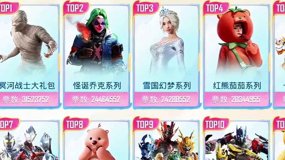 和平小店确定回归！大量热门皮肤外加货币礼包即将返场！