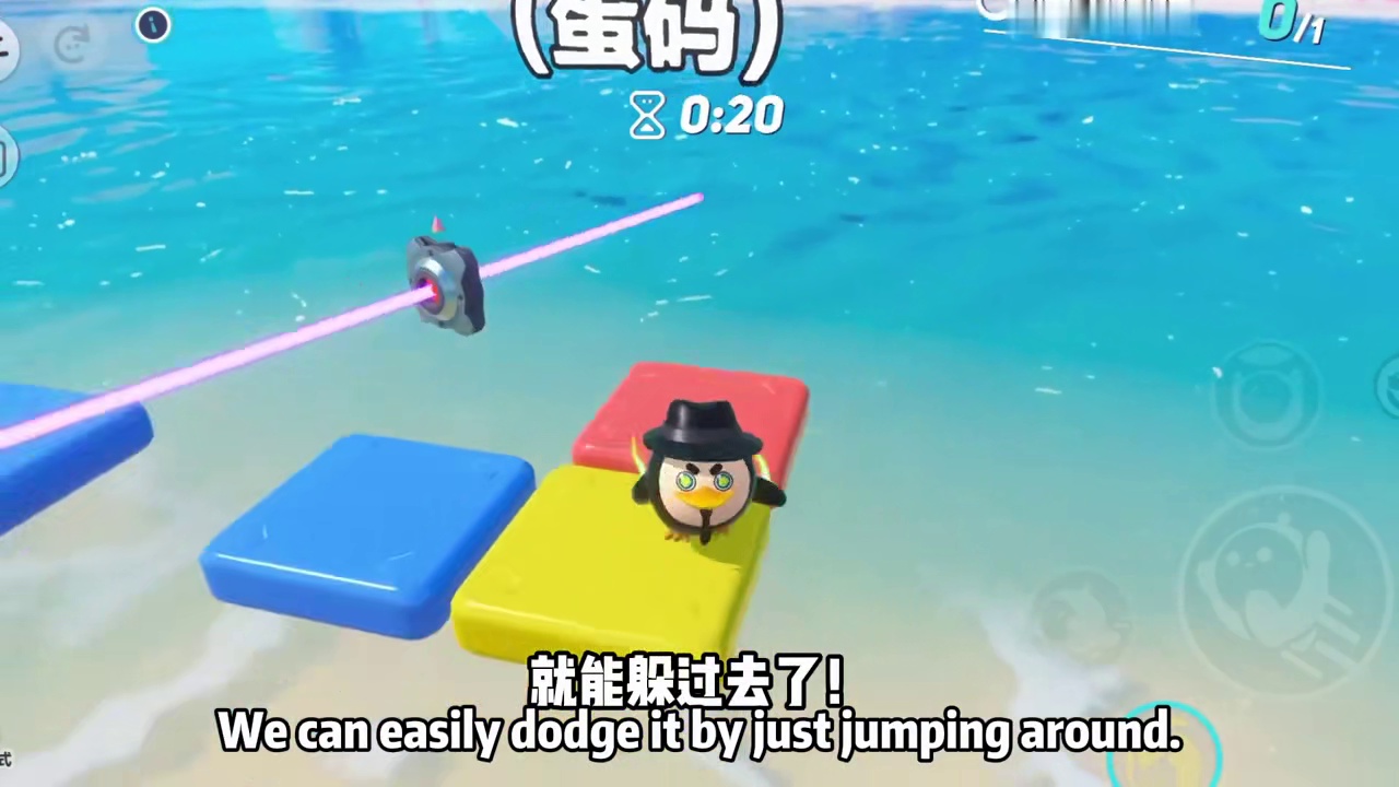 挑战超难的40秒坚持！ 蛋仔派对蛋仔地图作