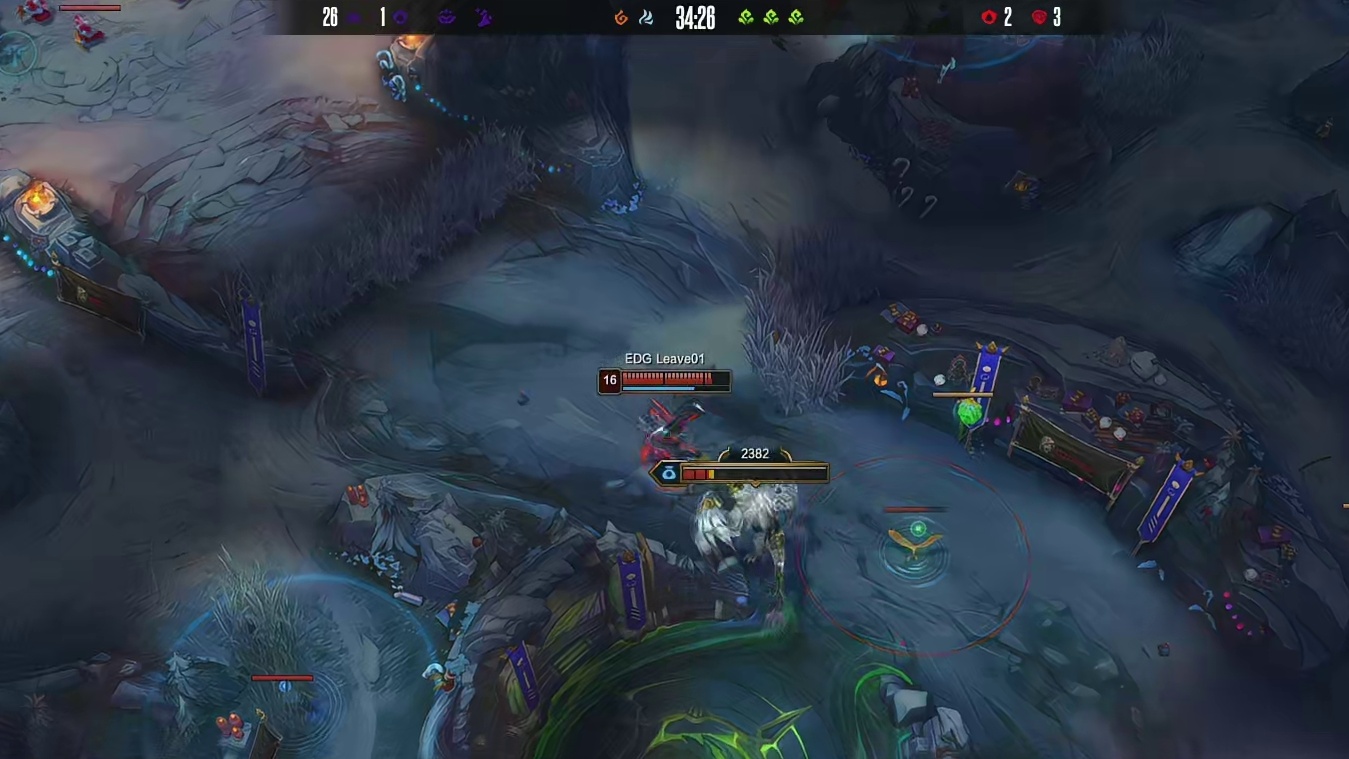 【第二局】Wei琪亚娜抢大龙无力回天，EDG一波结束比赛