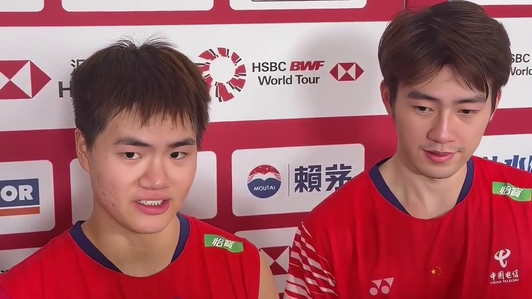 【】 赛后采访，中国组合 / 表示今天的比赛准备更加充分，做好了思想准备。谈及明天的决赛，他们表示更多的是关注场上的表现，没有很看重结果，在场上要耐心。 ​​​