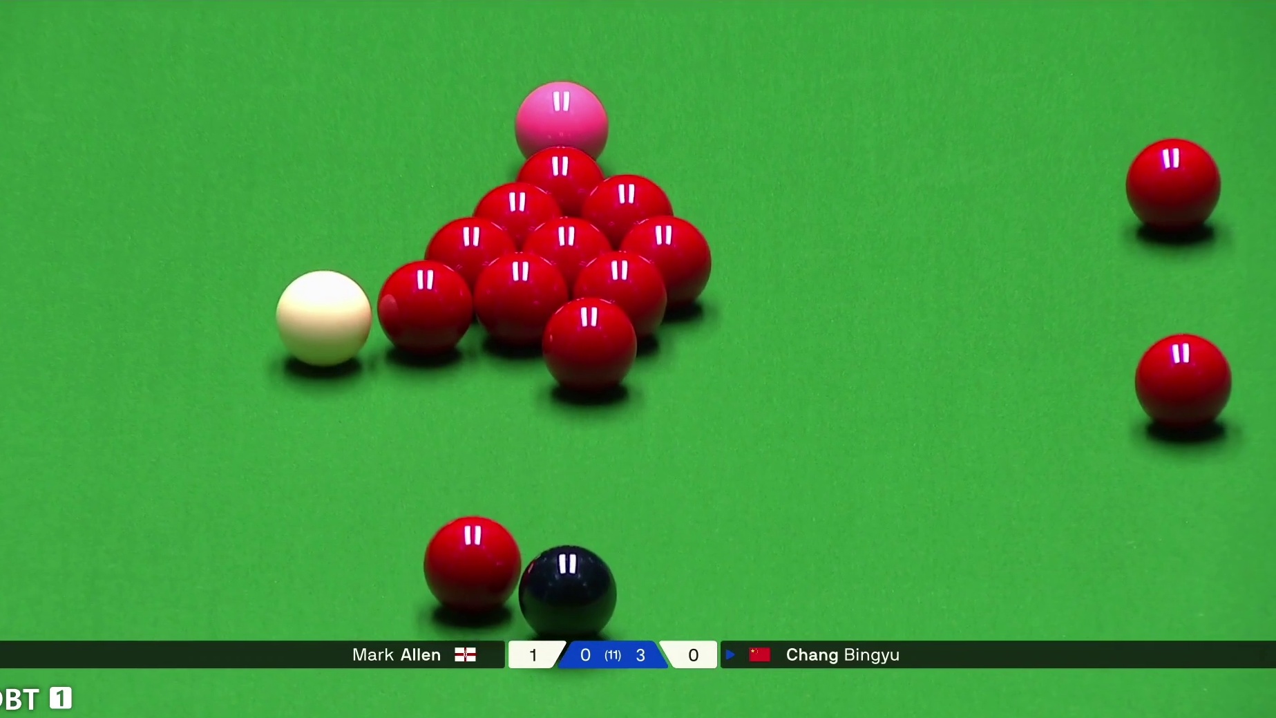 常冰玉VS马克艾伦 半决赛苏格兰公开赛第4局