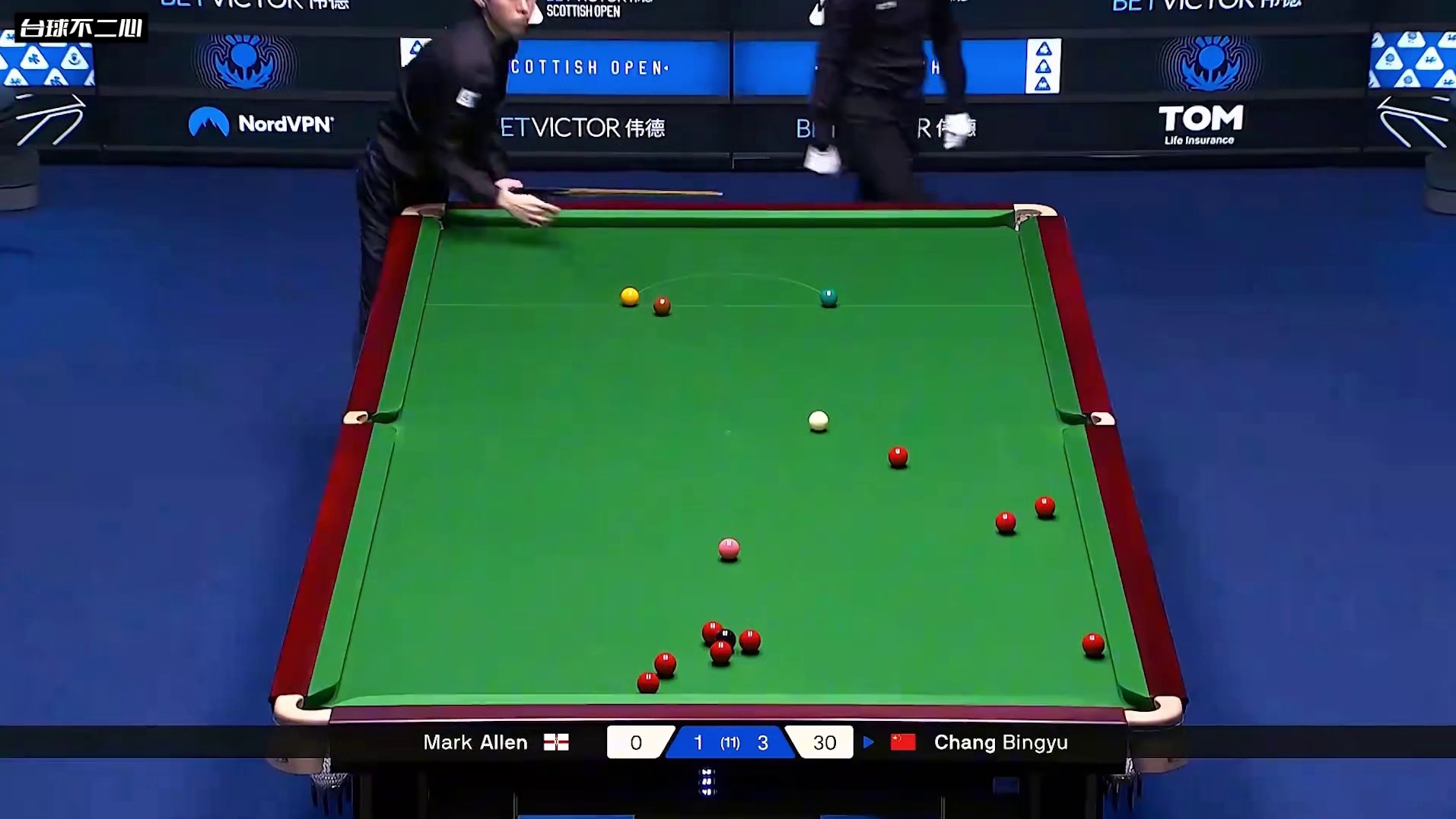 常冰玉打出心流状态，连续极限拼球，准的离谱打懵艾伦！