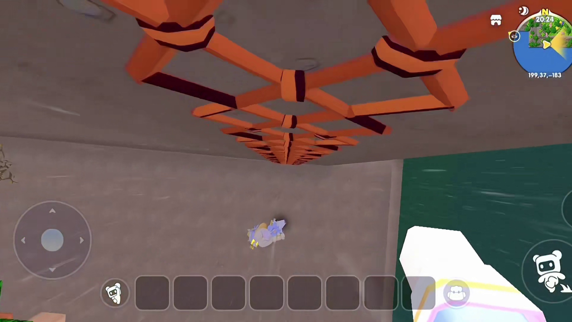 迷你世界：末日酸雨…奶酪的腿摔骨折了