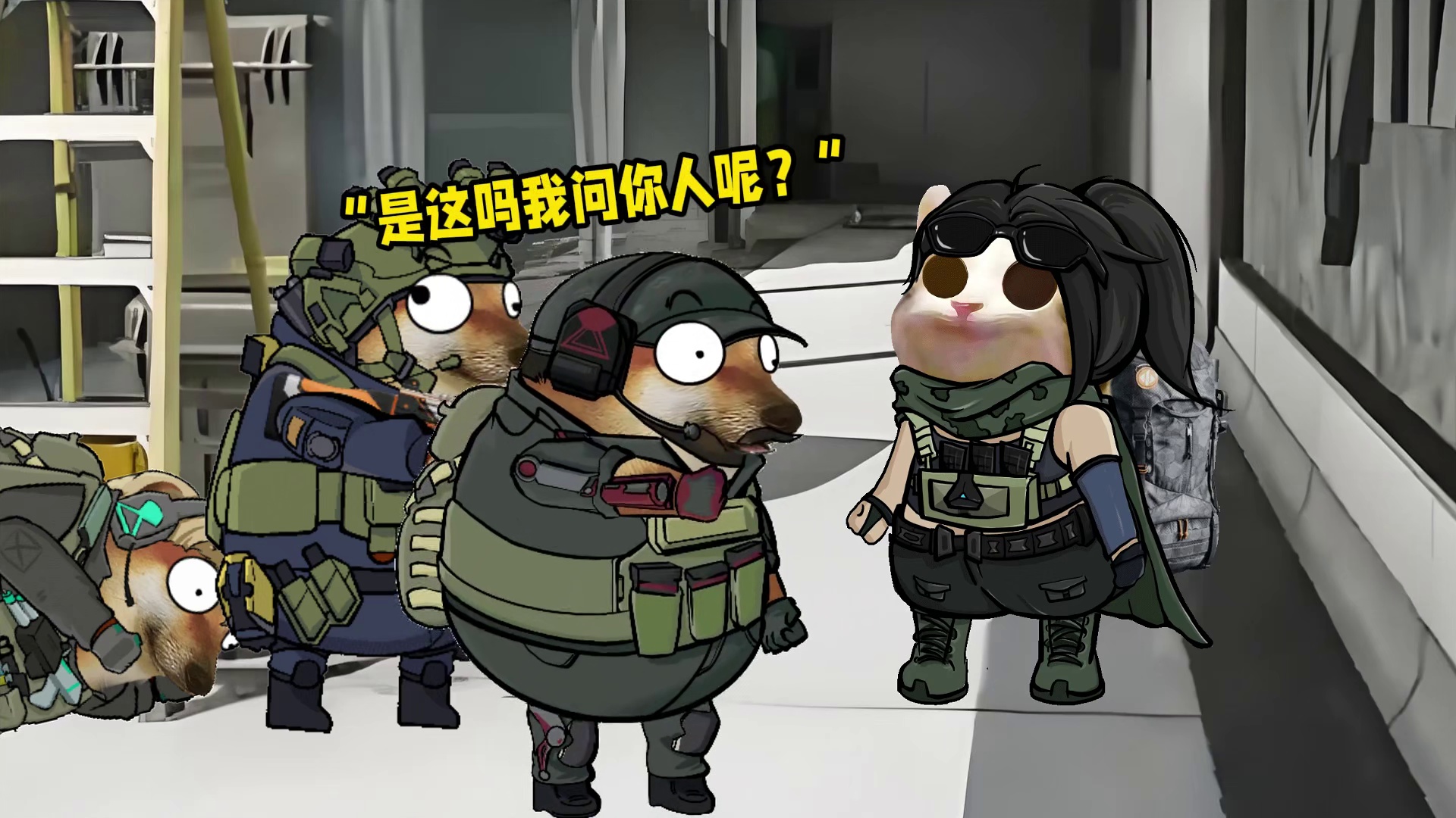 不骗人，航天走廊刷了个剑圣！