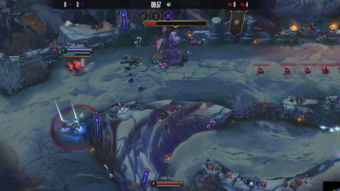 【第二局】汤圆瑞兹开车送队友赴死，iG打出0换2