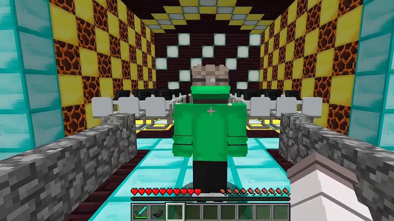 我的世界:逃离数学老师352 小绿毛开网吧