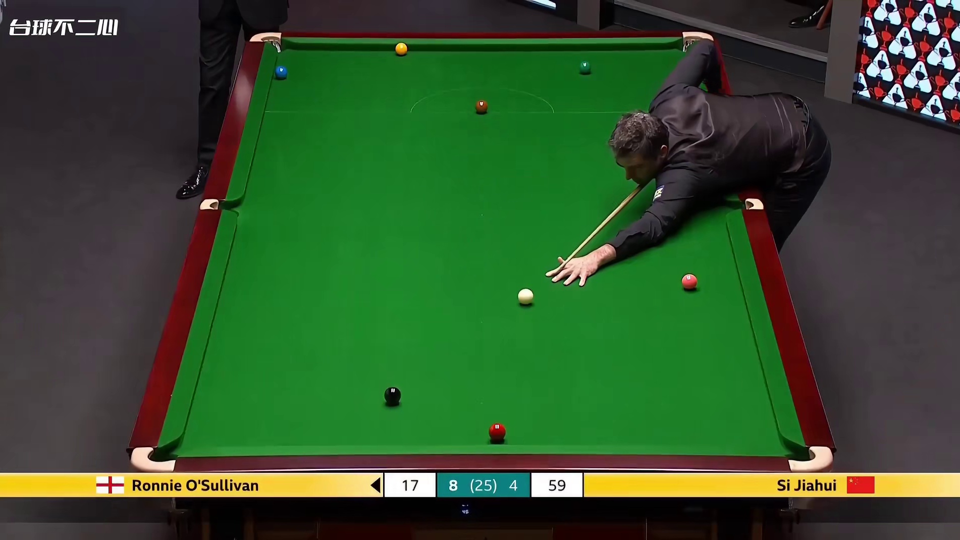 奥沙利文逆转佳局，落后43分极限拼球，准度和防守强到离谱！ #