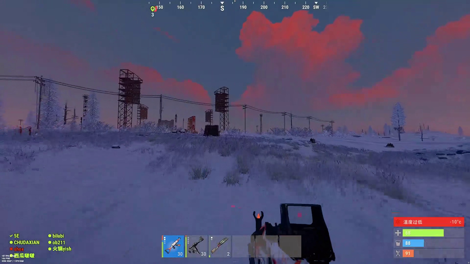 坤哥偷背身结果化身马枪王一枪不中被反杀