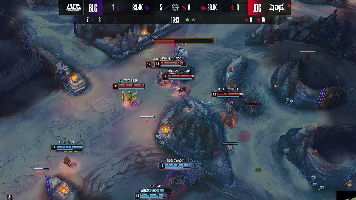 【第二局】Junjia石头人逮捕Xun杰斯