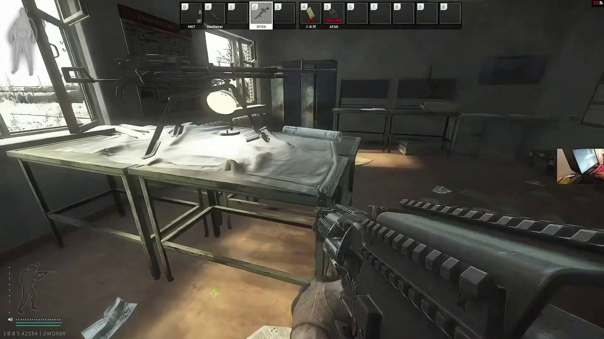 下图改枪“苏联电锯”RPDN，改枪是需要运气的