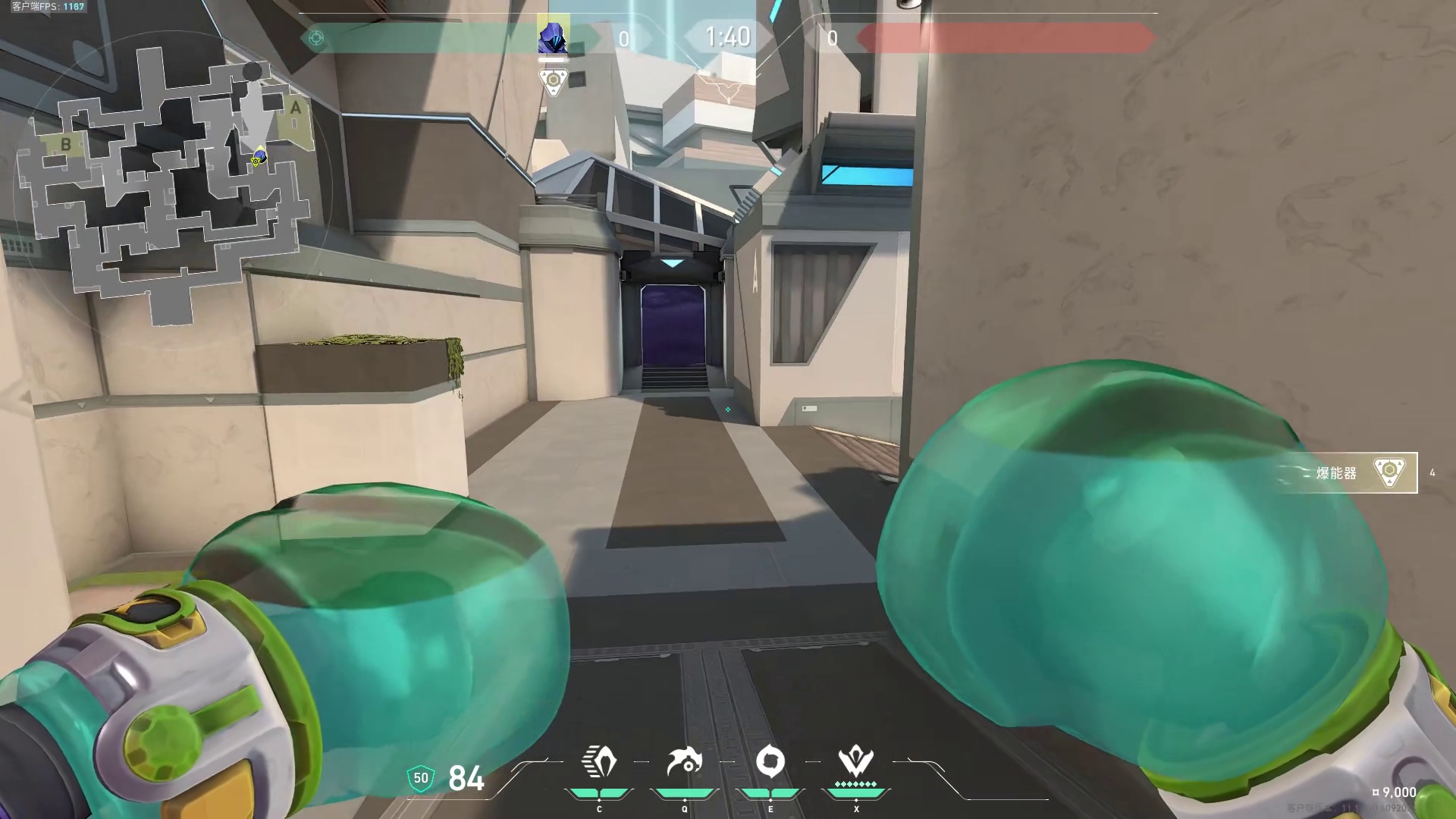 【速通细节烟】幽影视角霓虹町封烟点位思路速通 无畏契约教学