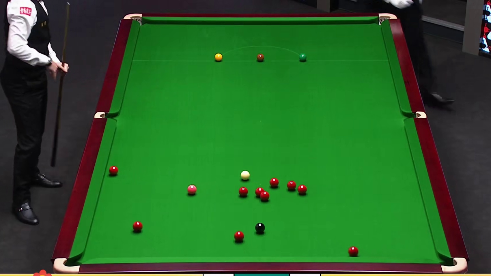 赵心童开局秀极限传球，逆天准度击打心脏，世锦赛亚军被打麻了！