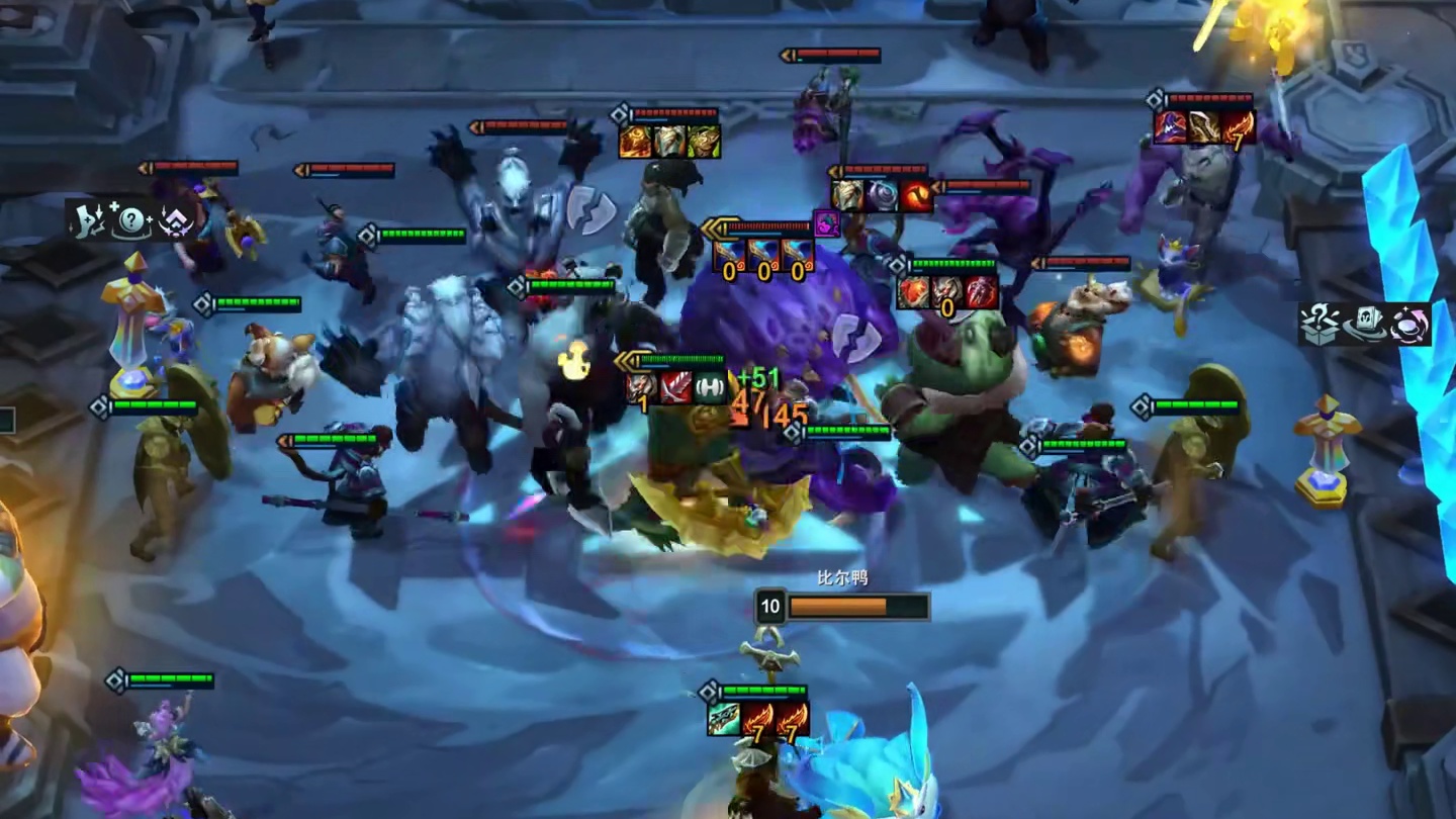 3星鳄鱼碰上3护臂超巨型峡谷先锋，体型超出天际 云顶之弈英雄联盟传奇