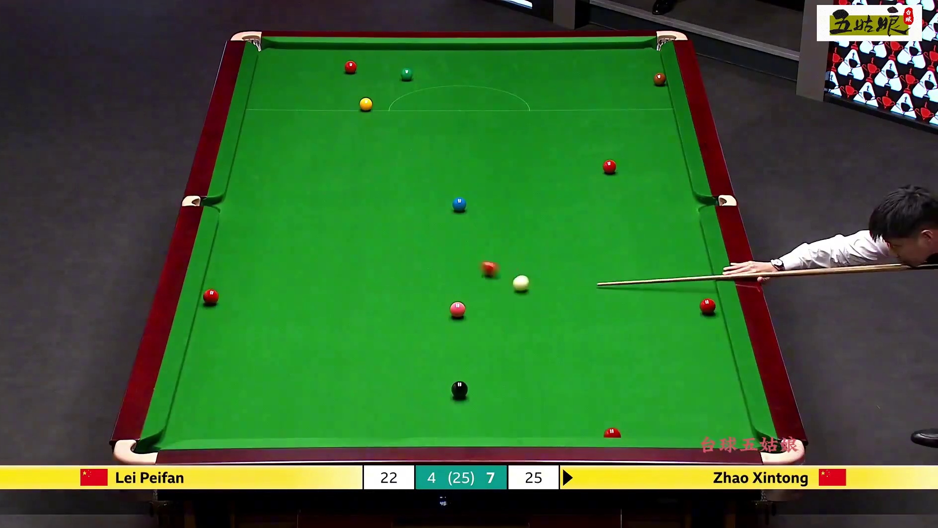 赵心童最离谱一局！不讲理准度疯狂秀中袋，神仙翻袋嗨爆全场