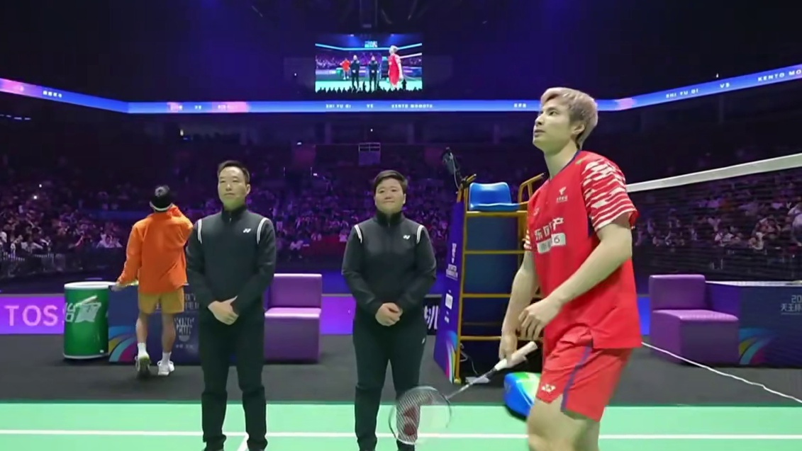 这可能是桃田贤斗的最后一次出场仪式