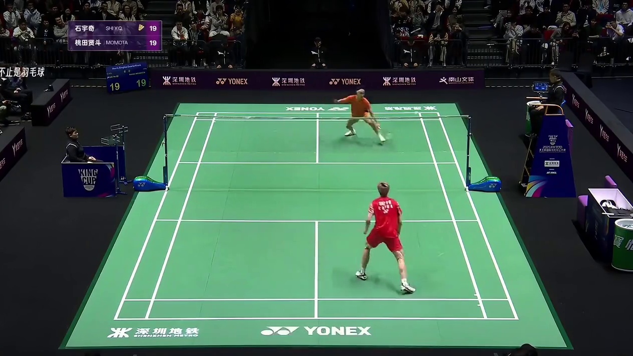 新老王牌的交替之战 石宇奇胜桃田贤斗 或许桃田贤斗没有取得胜利，但是他能站在场上就已经是胜