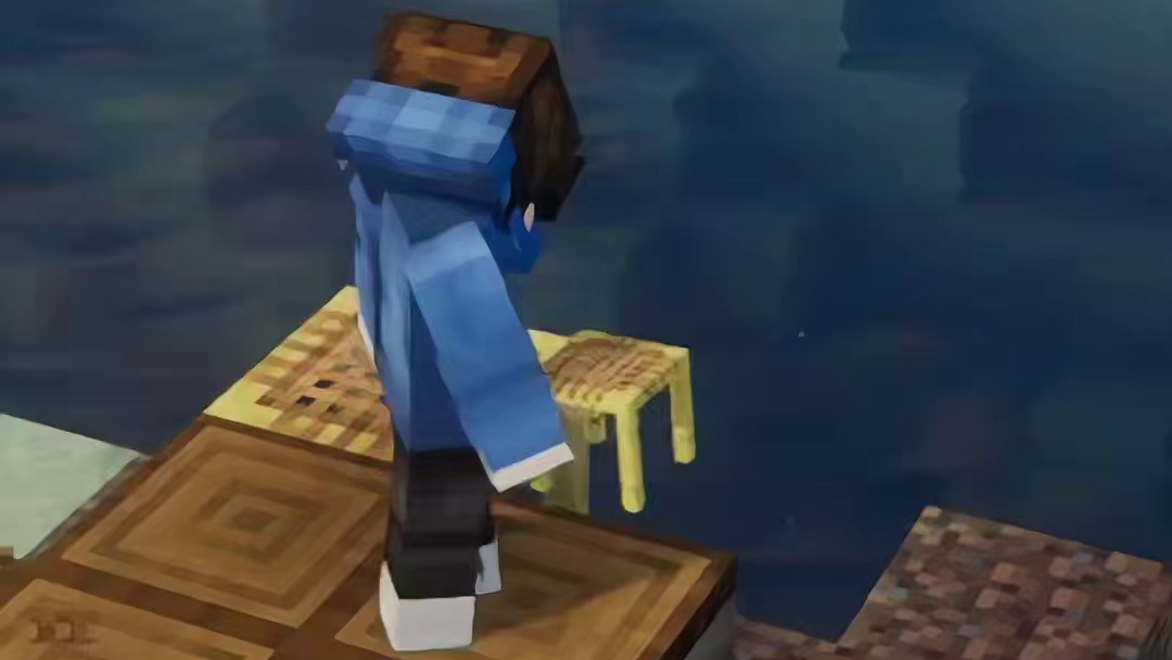 我的世界：逼真的木桥！做法简单又好看，生存必备