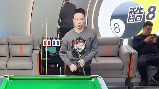 慢一点出杆，就像慢一点生活，反而更准